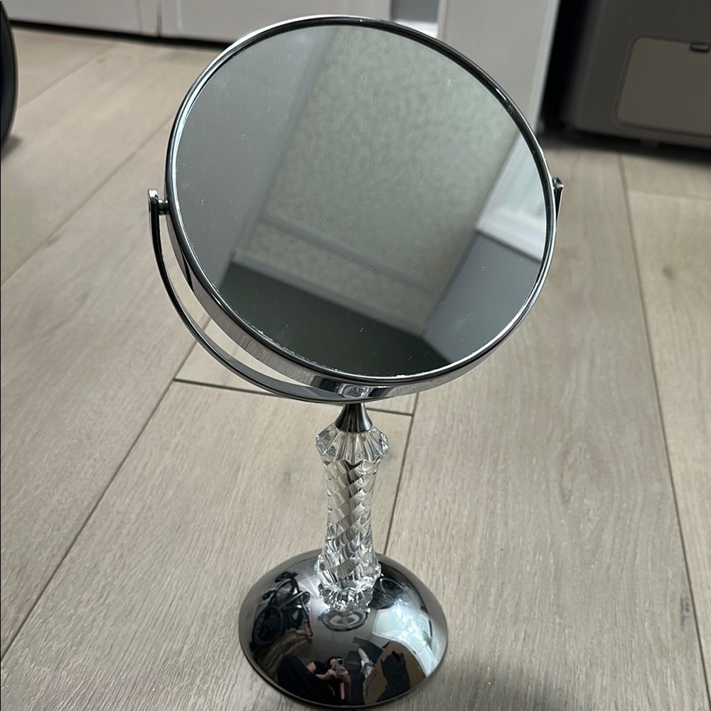 Elegant Silver Vanity Mirror